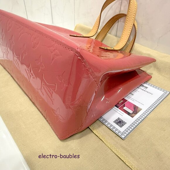 Louis Vuitton Reade PM Framboise Monogram Vernis MI0016 - PRISTINE - Picture 3 of 14